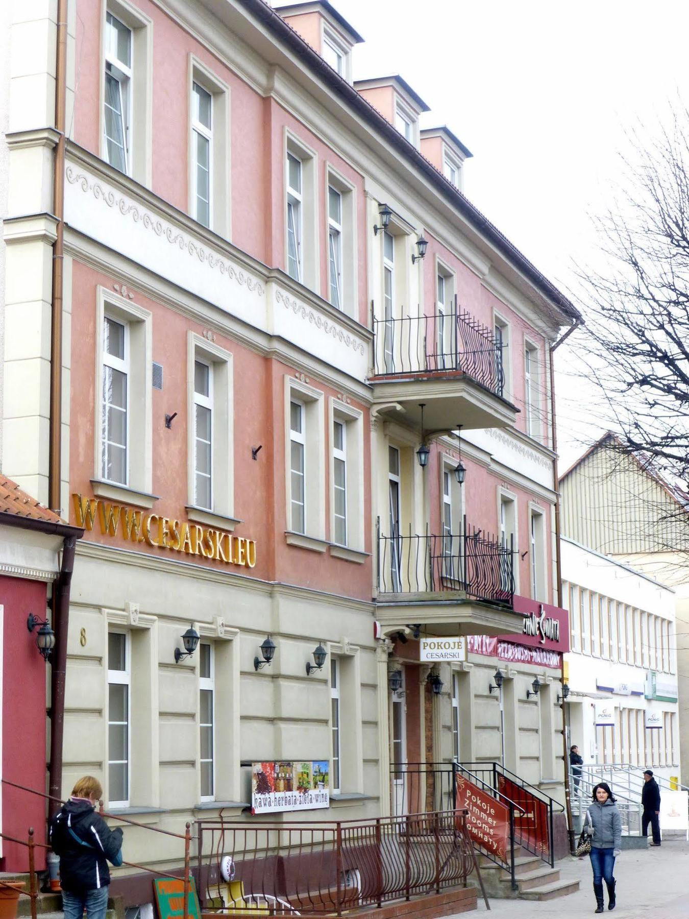 Hotel Cesarski - Kaiserhof Гижицко Екстериор снимка